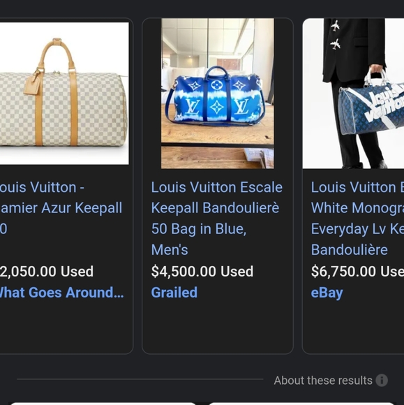 Louis Vuitton Escale Keepall 50 Tie Dye Monogram - Picture 3 of 7